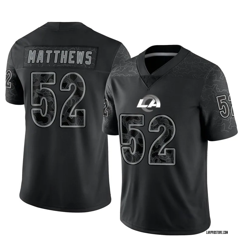 Los Angeles Rams Clay Matthews Iii #52 2020 Nfl Black Jersey Jersey -  WorkArtIdea - WORKARTIDEA