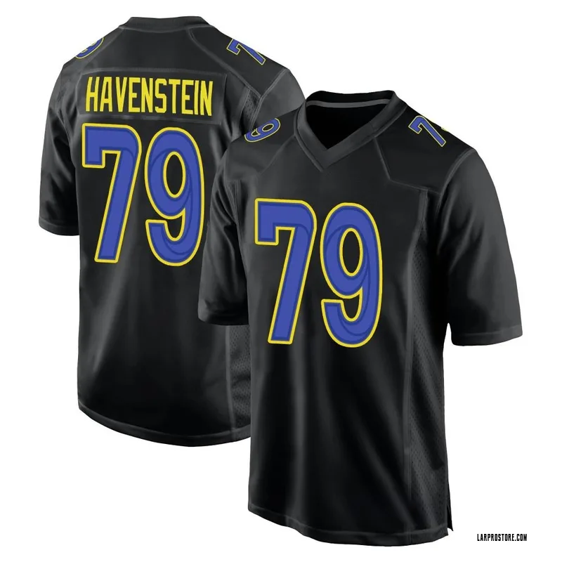 NFL Auction  Crucial Catch - Rams Rob Havenstein Game Worn Jersey (10/07/ 2018) Size 42