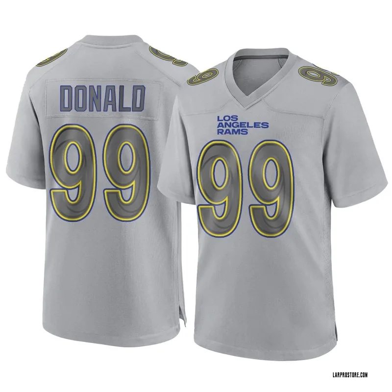 Youth Nike Aaron Donald Gray Los Angeles Rams Atmosphere Game Jersey Size: Medium