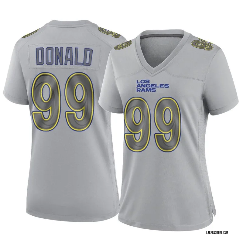 Los Angeles Rams Aaron Donald Gray Inverted Legend Jersey - Bluefink