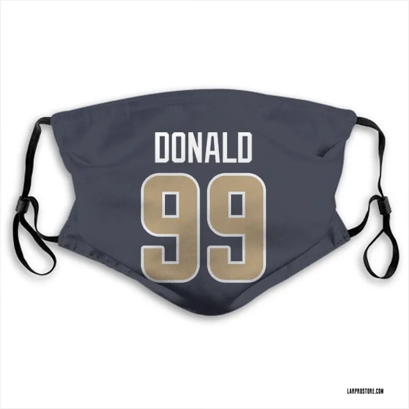 Los Angeles Rams Aaron Donald Gray Inverted Legend Jersey - Bluefink