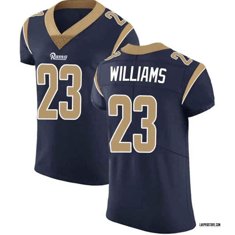 Men's Los Angeles Rams #23 Kyren Williams Royal Vapor Untouchable Limited  Stitched Football Jersey on sale,for Cheap,wholesale from China