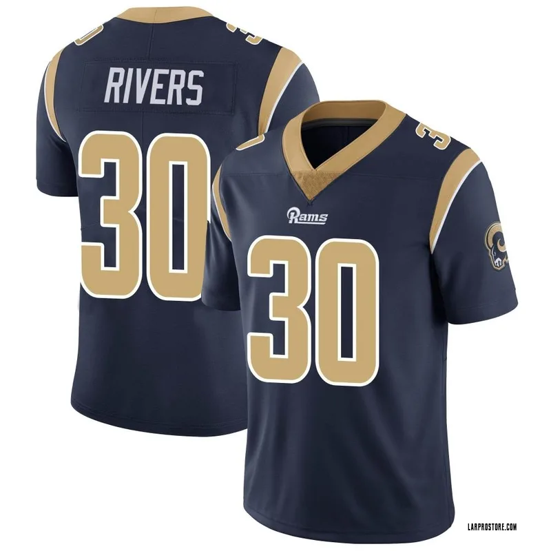 Nike Ronnie Rivers Los Angeles Rams Elite Royal Alternate Vapor