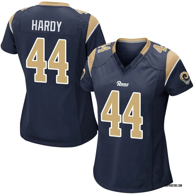 Daniel Hardy Women's Nike Los Angeles Rams Bone Custom Game Jersey