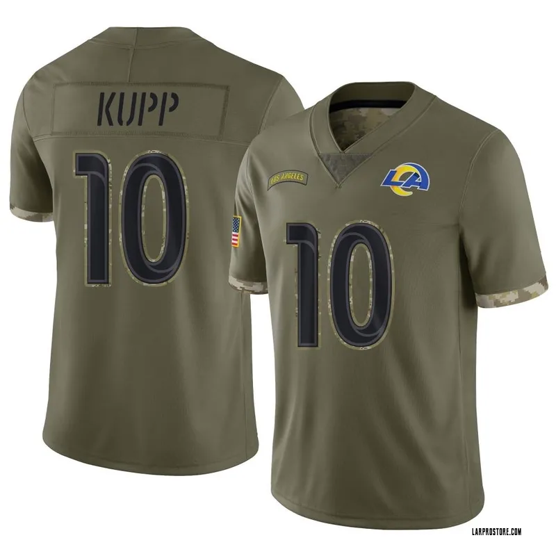 Top-selling Item] Cooper Kupp 10 Los Angeles Rams Atmosphere Fashion Game  3D Unisex Jersey - Gray