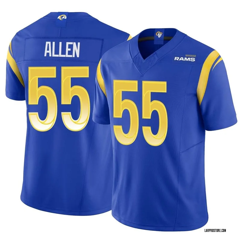 Women's Nike Brian Allen Royal Los Angeles Rams Game Jersey